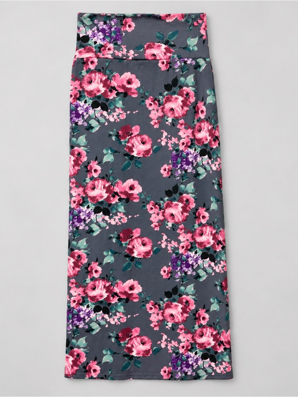 Agnes & Dora Floral Maxi Skirt L Romantic Cottagecore Garden Party Whimsogoth